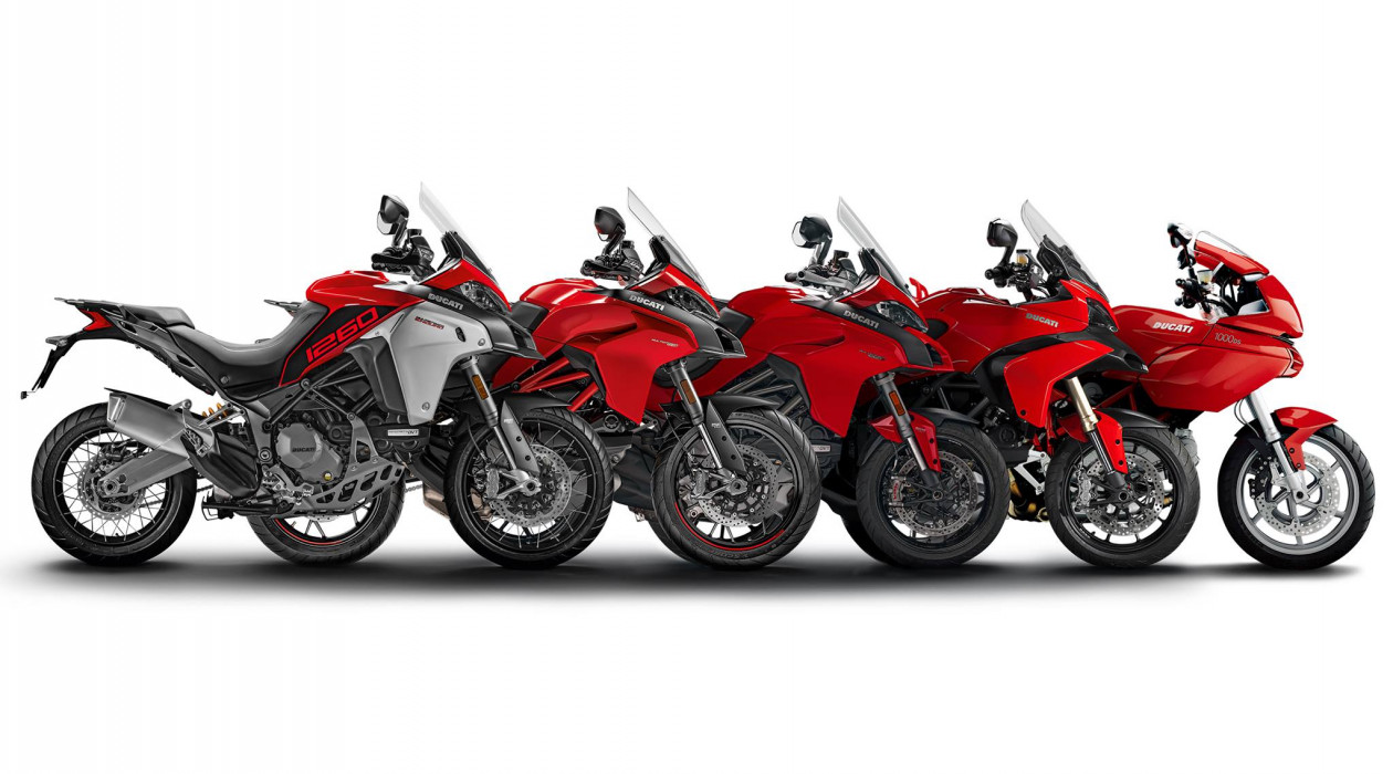 100 000 мотоцикл Multistrada 2