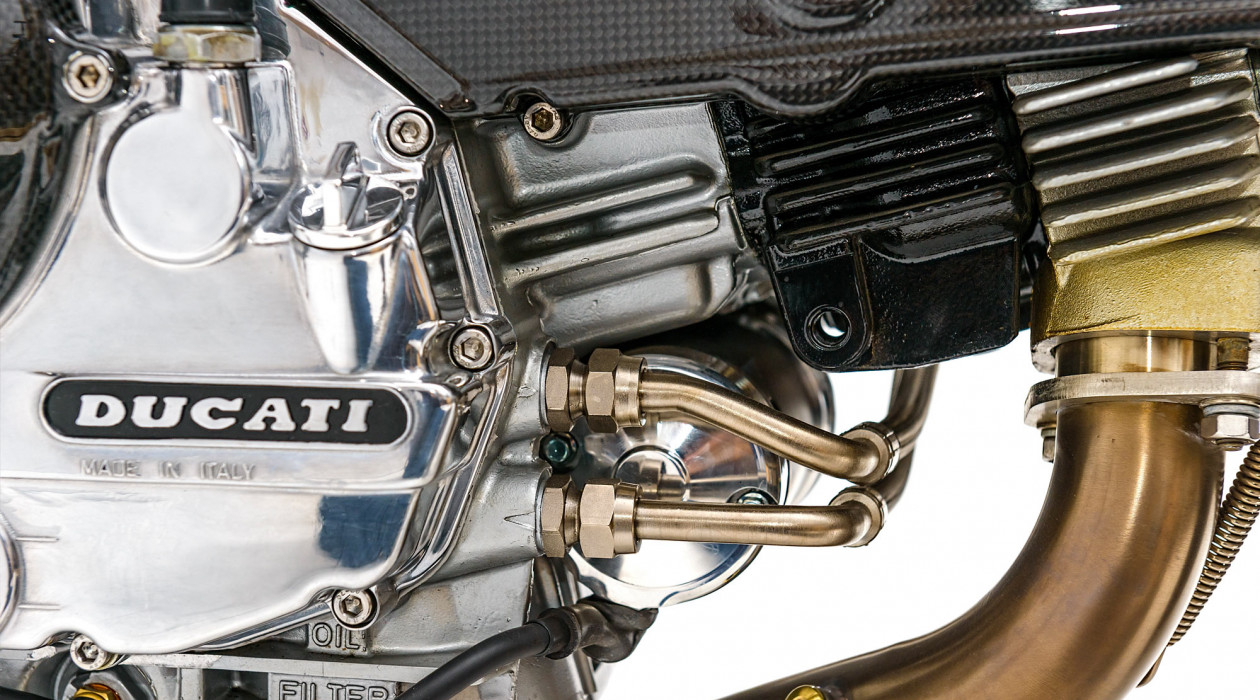 QUICK SILVER - Café Racer на базі Ducati 3