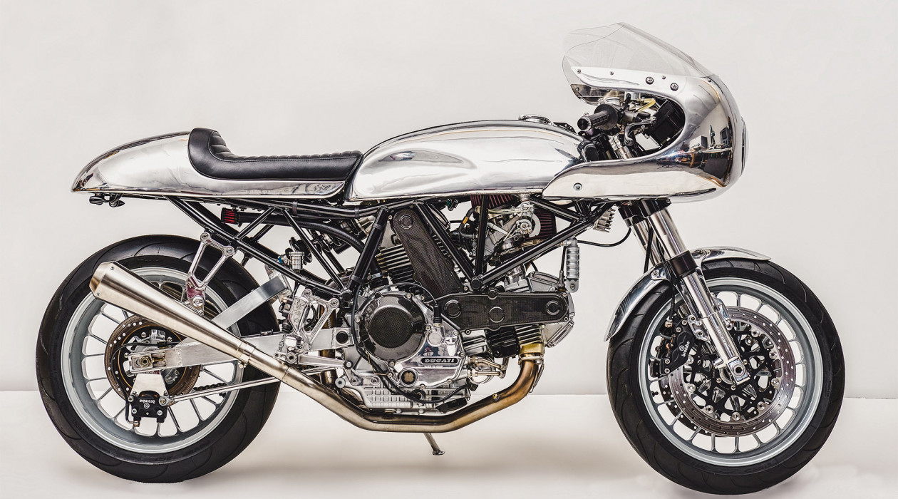 QUICK SILVER - Café Racer на базі Ducati 4