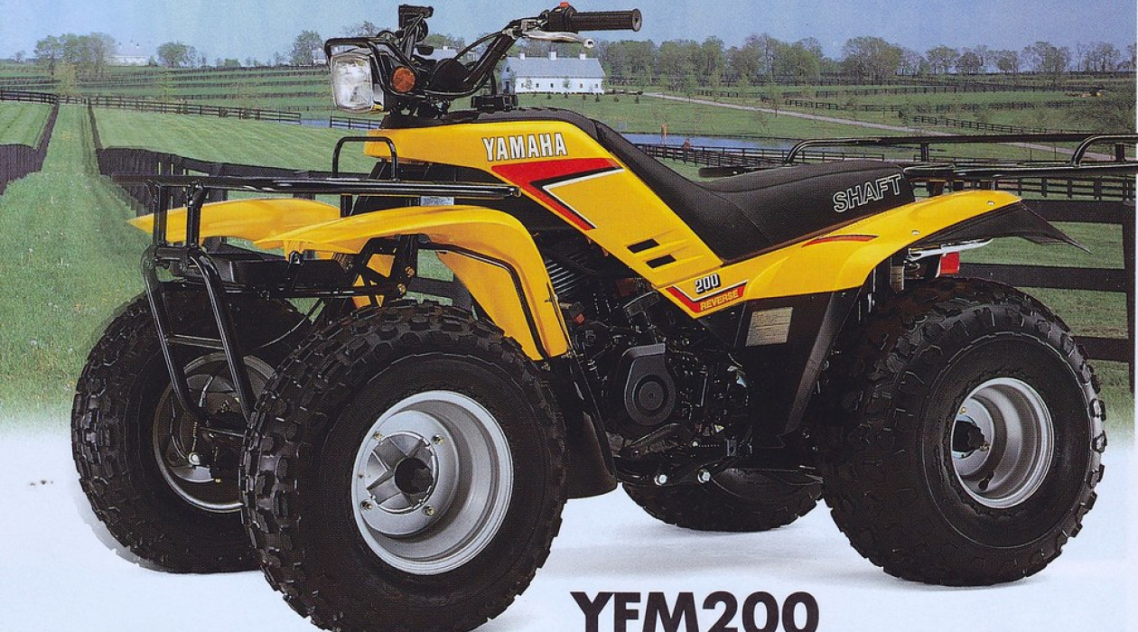 1985 YFM200 - перший квадроцикл Yamaha 2